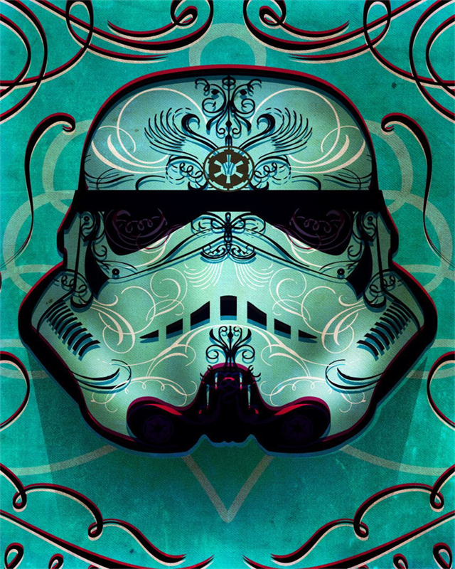 Full Diamond Painting kit - Boba fett