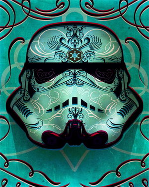 Full Diamond Painting kit - Boba fett