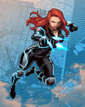 Full Diamond Painting kit - Black Widow