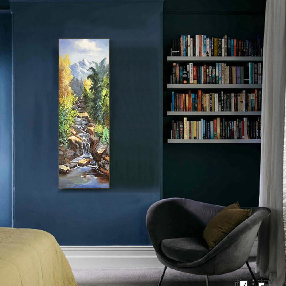 Full Large Diamond Painting kit - Mountain stream