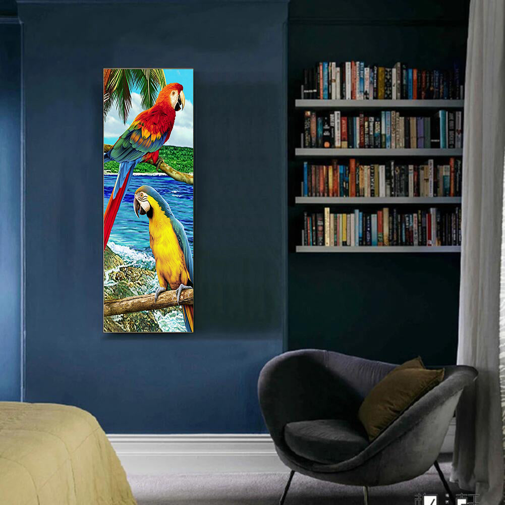 Full Large Diamond Painting kit - Macaws