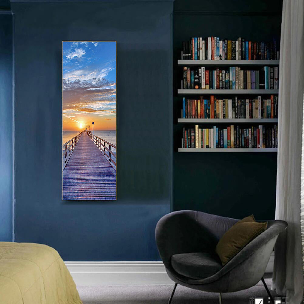 Full Large Diamond Painting kit - Road by the sea