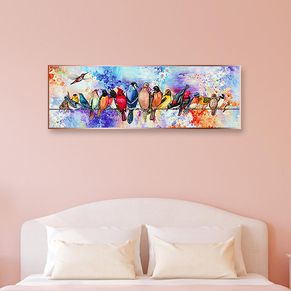 Full Large Diamond Painting kit - Flock of birds