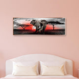Full Large Diamond Painting kit - Wild elephant