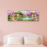 Full Large Diamond Painting kit - Beautiful scenery in spring
