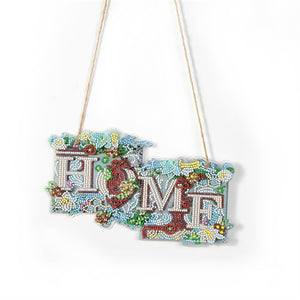 DIY Diamond painting pendant - home