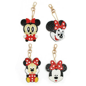 DIY Diamond Painting Keychain - Mickey Mouse keychain