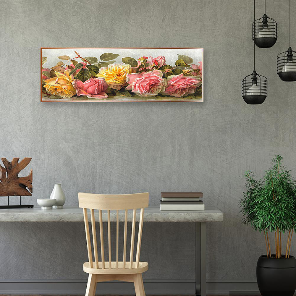 Full Large Diamond Painting kit - Fresh flowers