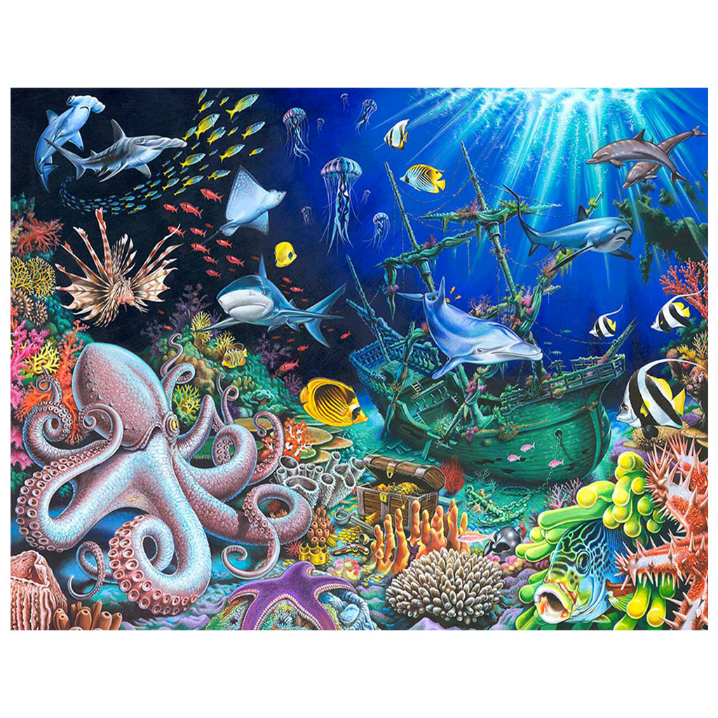 Full Diamond Painting kit - The underwater world