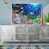 Full Diamond Painting kit - The underwater world
