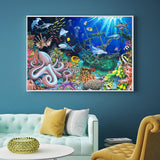 Full Diamond Painting kit - The underwater world