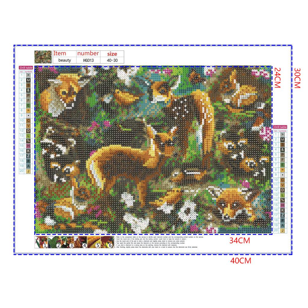 Full Diamond Painting kit - Adorable animal