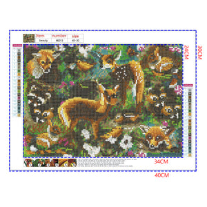 Full Diamond Painting kit - Adorable animal