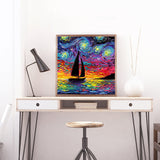 Full Diamond Painting kit - The brilliant Starry Night