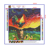 Full Diamond Painting kit - Animal rooster