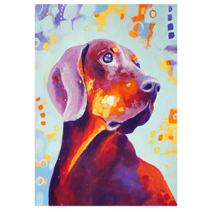 Full Diamond Painting kit - Colorful Dog