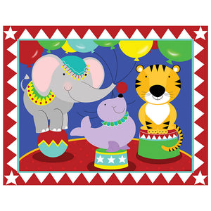 Full Diamond Painting kit - Circus animals