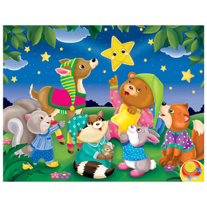 Full Diamond Painting kit - Animals watching the stars