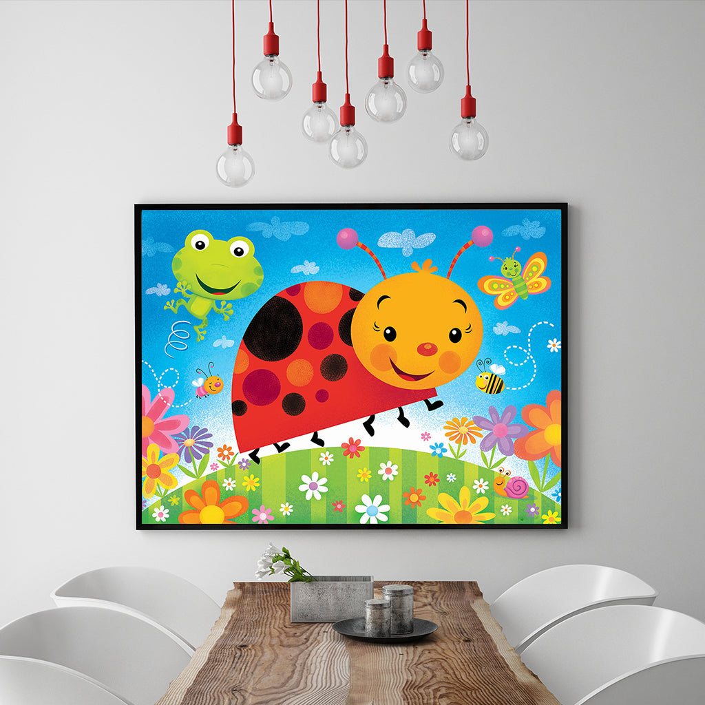 Full Diamond Painting kit - Ladybug