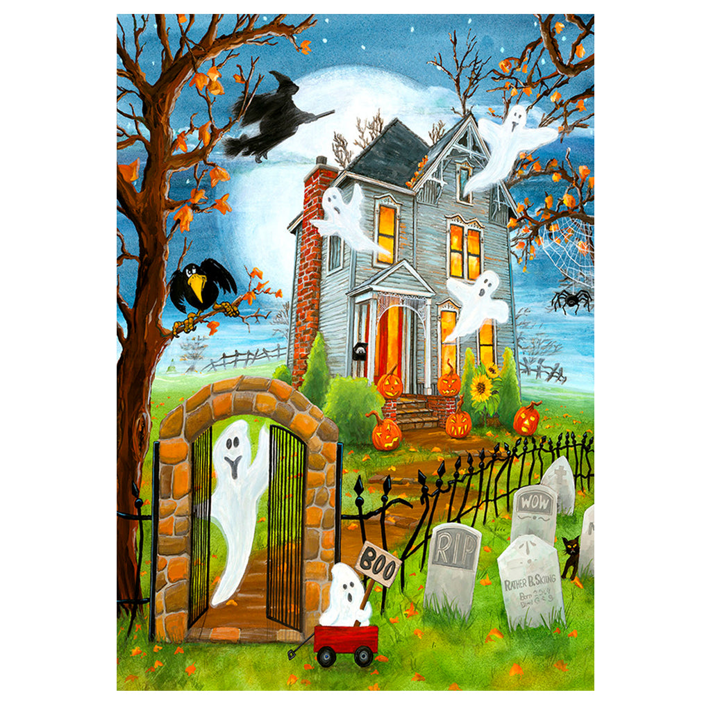 Full Diamond Painting kit - Haunted mansion