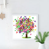 Full Diamond Painting kit - Flower tree