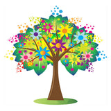 Full Diamond Painting kit - Flower tree
