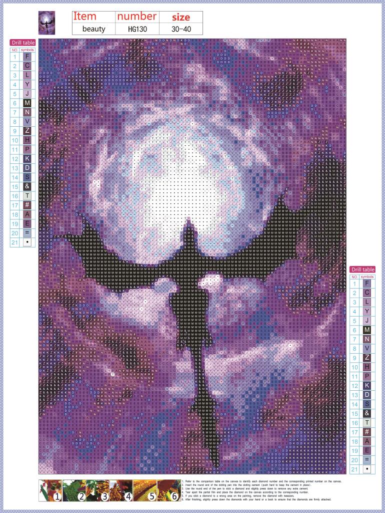 Full Diamond Painting kit - Flying dragon
