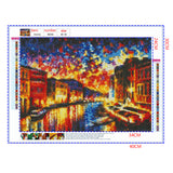 Full Diamond Painting kit - Port in the night