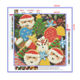 Full Diamond Painting kit - Christmas decorations