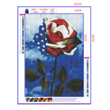 Full Diamond Painting kit - American flower