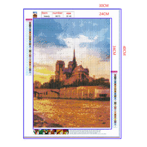 Full Diamond Painting kit - Cath¨¦drale Notre Dame de Paris
