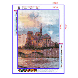 Full Diamond Painting kit - Cath¨¦drale Notre Dame de Paris