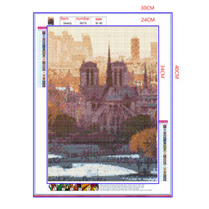 Full Diamond Painting kit - Cath¨¦drale Notre Dame de Paris