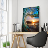 Full Diamond Painting kit - Sea Waves