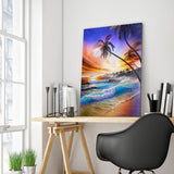 Full Diamond Painting kit - Beautiful scenery by the sea