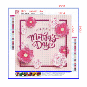 Full Diamond Painting kit - Happy Mothers' Day