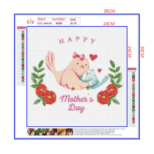 Full Diamond Painting kit - Happy Mothers' Day