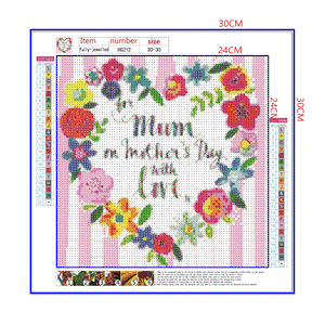 Full Diamond Painting kit - Happy Mothers' Day