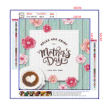 Full Diamond Painting kit - Happy Mothers' Day