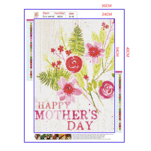 Full Diamond Painting kit - Happy Mothers' Day