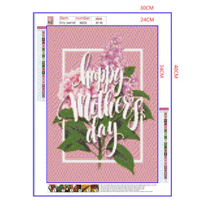 Full Diamond Painting kit - Happy Mothers' Day
