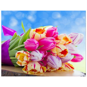 Full Diamond Painting kit - Fresh flowers