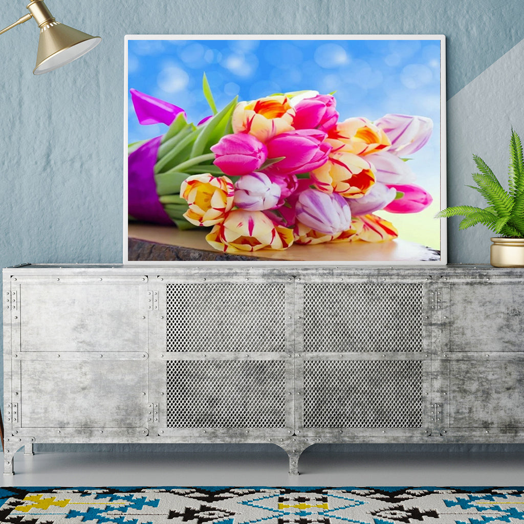 Full Diamond Painting kit - Fresh flowers