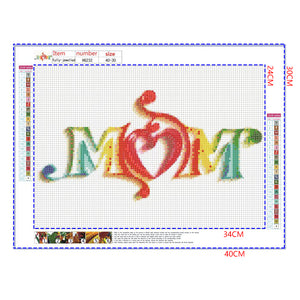 Full Diamond Painting kit - Happy Mothers' Day