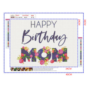 Full Diamond Painting kit - Happy Mothers' Day
