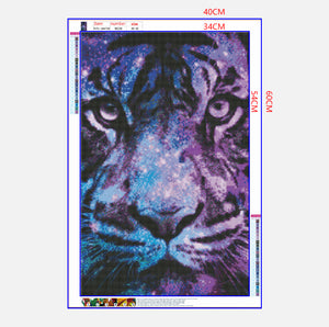 Full Large Diamond Painting kit - Tiger
