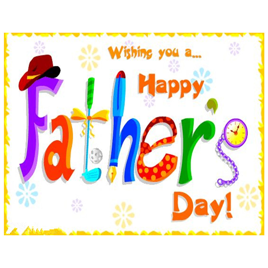 Full Diamond Painting kit - Wishing you a Happy father's day!
