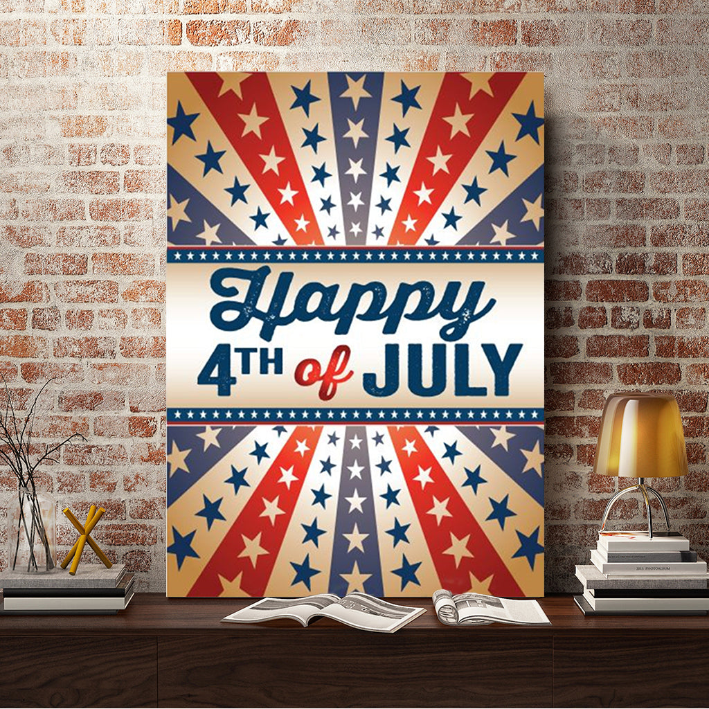 Full Diamond Painting kit - Happy independence day
