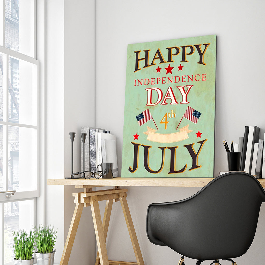 Full Diamond Painting kit - Happy independence day