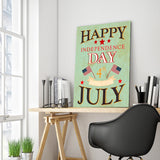 Full Diamond Painting kit - Happy independence day